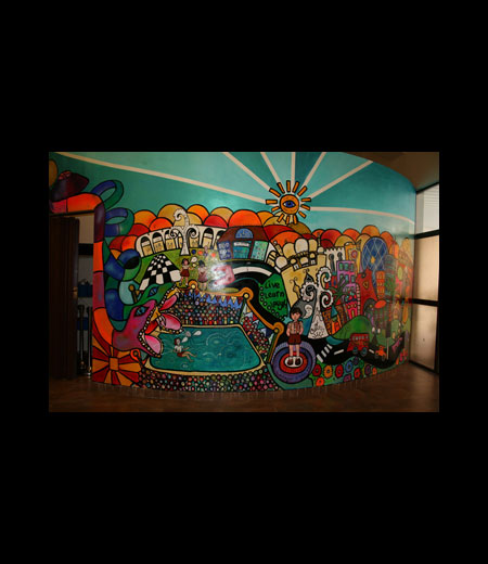 2013 Al Muna Primary School Mural - Abu Dhabi