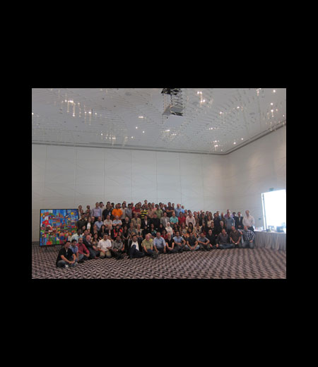 2012 Cleverland Clinic - Team Building Mural - Abu Dhabi