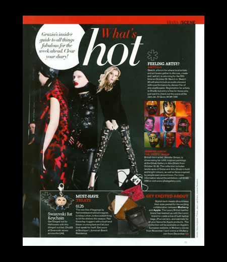 Grazia Middle East Vol 5 Issue 196 Oct 21-27 2009