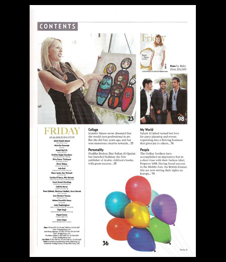 Gulf News Friday Magazine October 16-22 2009