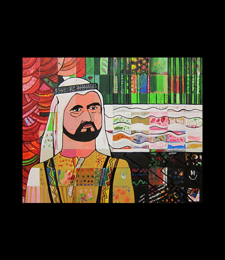 Dubai Mall Jam Jar Mural 22-26 July 2011