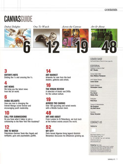 Canvas Guide Vol 5 Issue 5 : September - October 2009