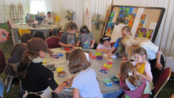 ADMAF ART TENT MURAL WORKSHOP