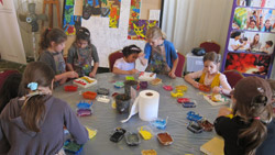 ADMAF ART TENT MURAL WORKSHOP