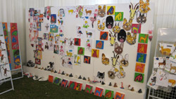 ADMAF ART TENT MURAL WORKSHOP