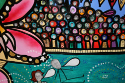 2013 Al Muna Primary School Mural - Abu Dhabi